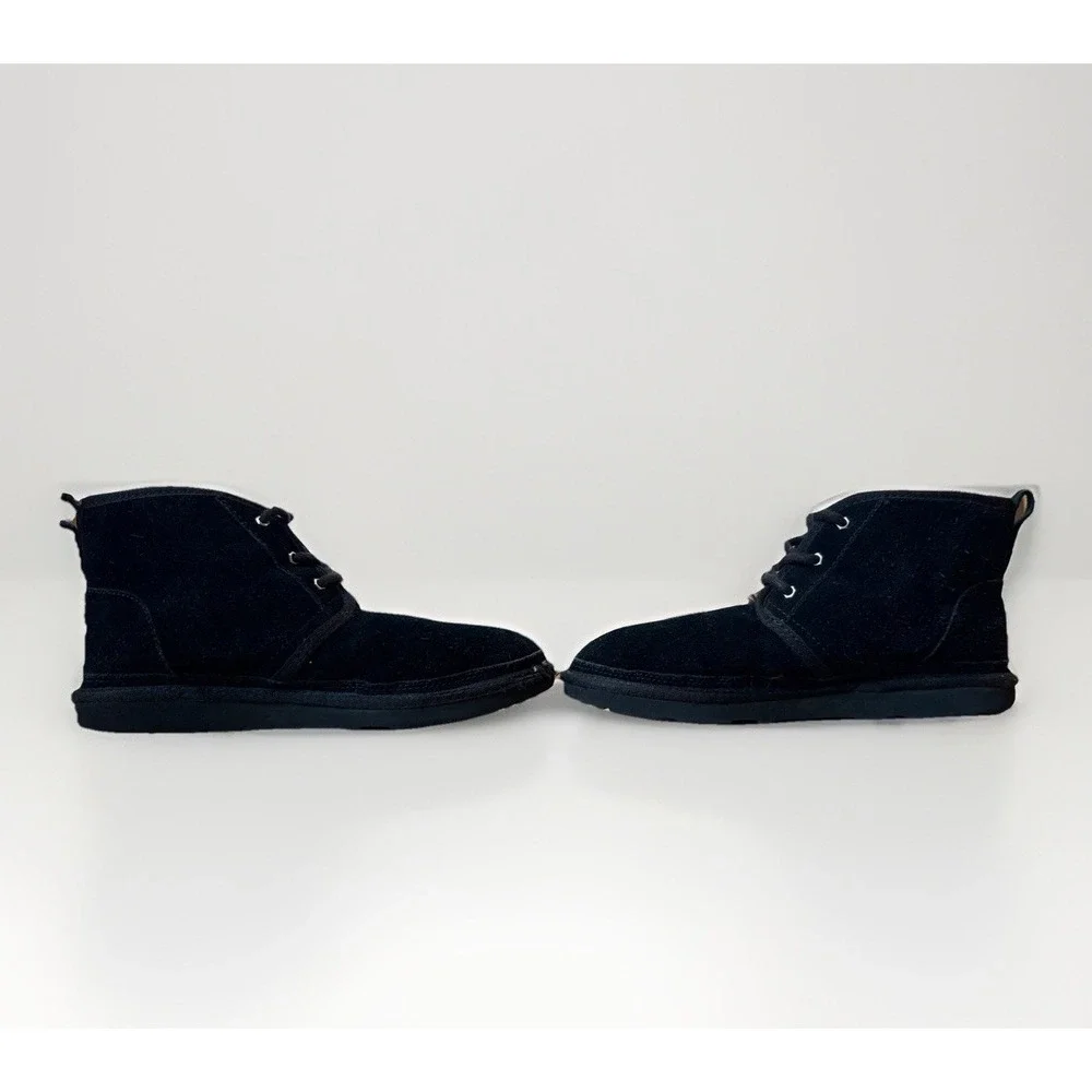 UGG Neumel II Boot Suede 1017320K Black Unisex /Boys Sz 5 EU 37